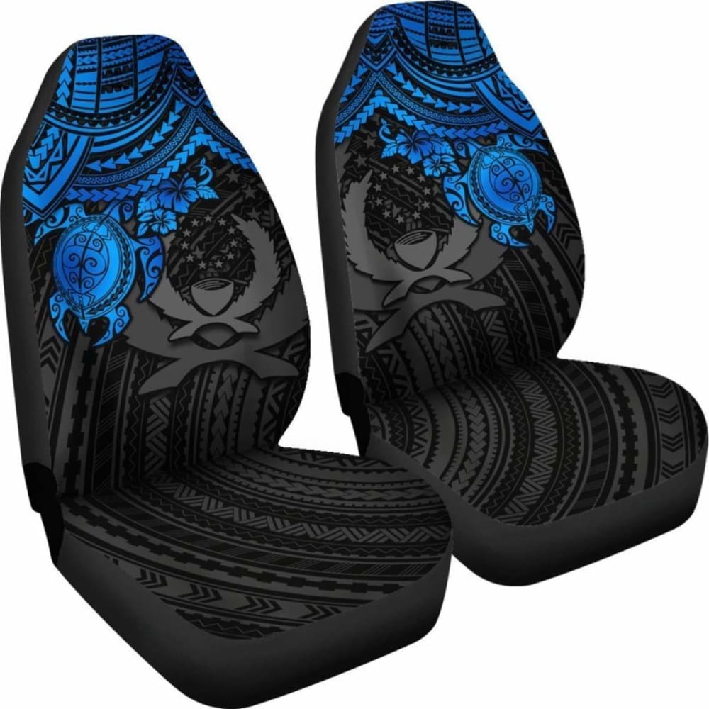 Pohnpei Polynesian Car Seat Covers - Polynesian Blue Turtle - Amazing