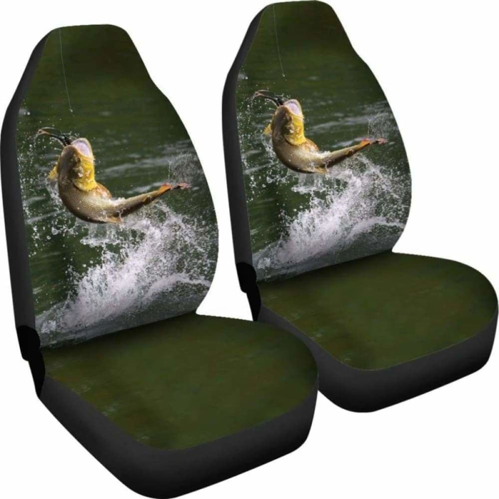 Car Seat Covers - Bass Fishing
