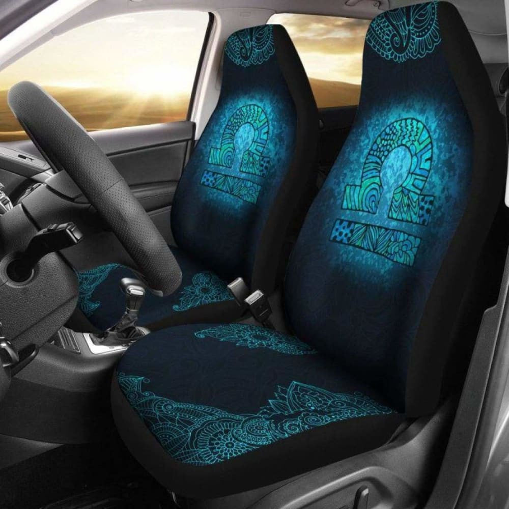 Libra Zodiac Sign Car Seat Covers Amazing