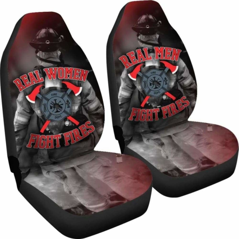 Real Firefighters Car Seat Covers - Firefighter Bestseller