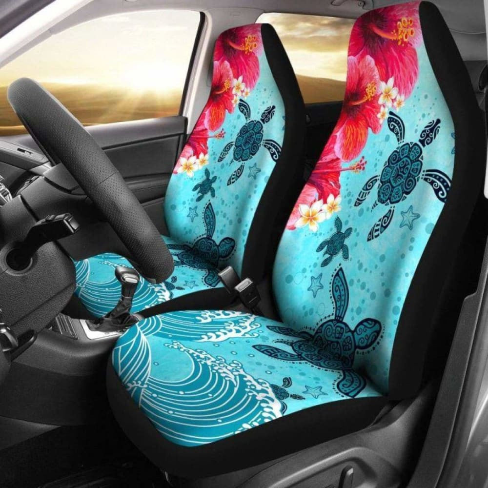 Hawaii Turtle Hibiscus Car Seat Covers Best