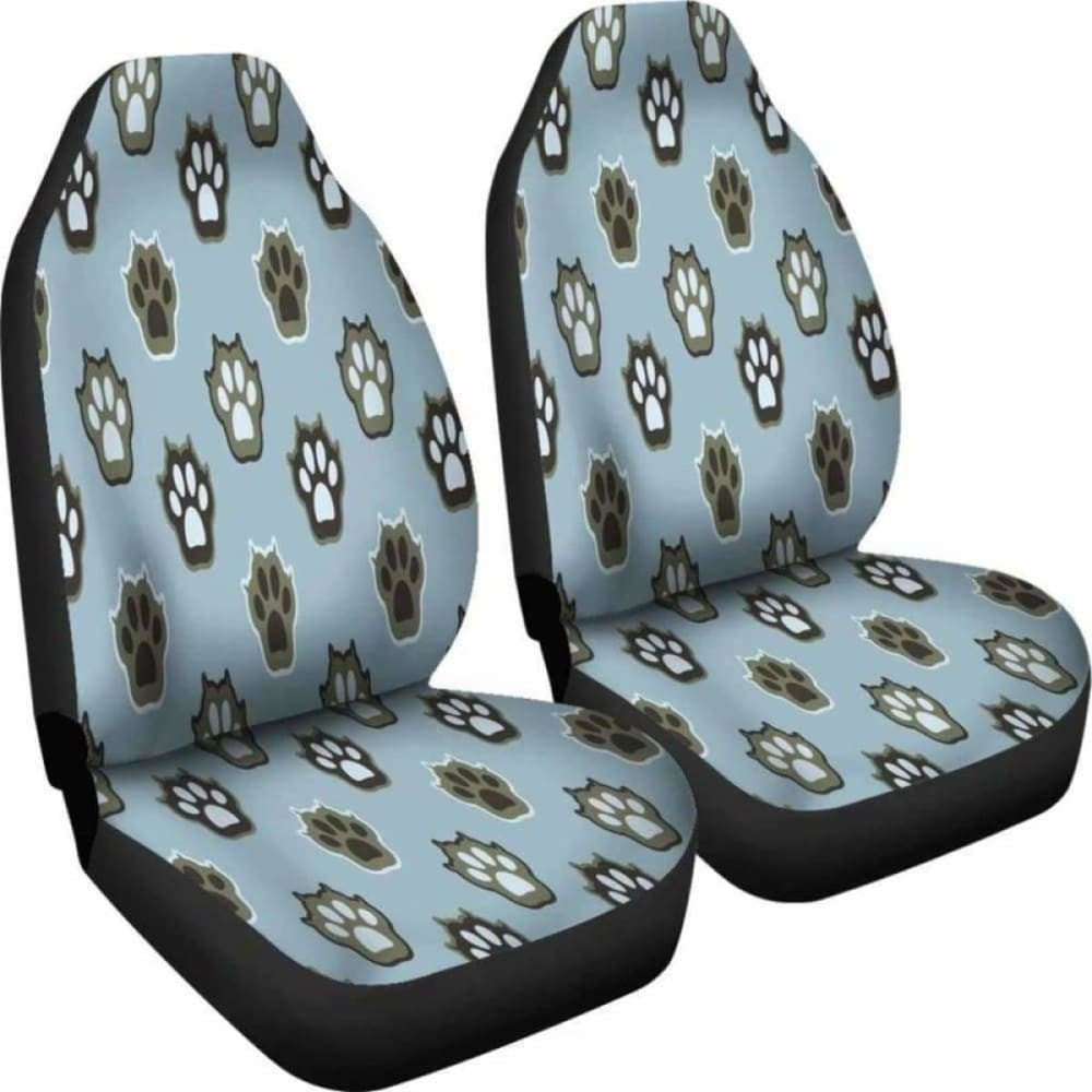 Cat Paw Print Car Seat Covers Awesome