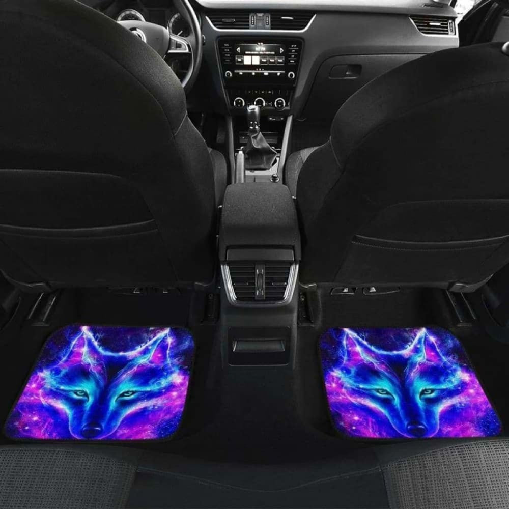 Wolf Galaxy Car Floor Mats