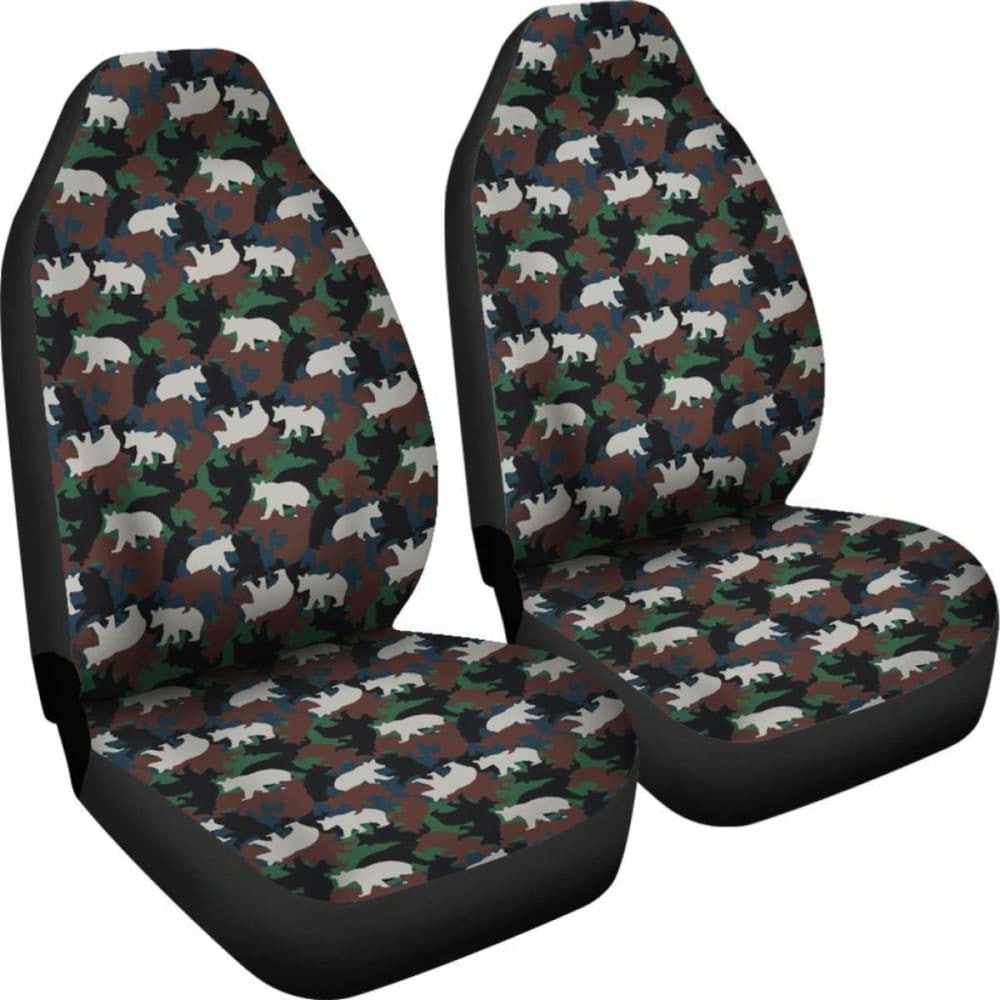 Camo Car Seat Cover Little Bear