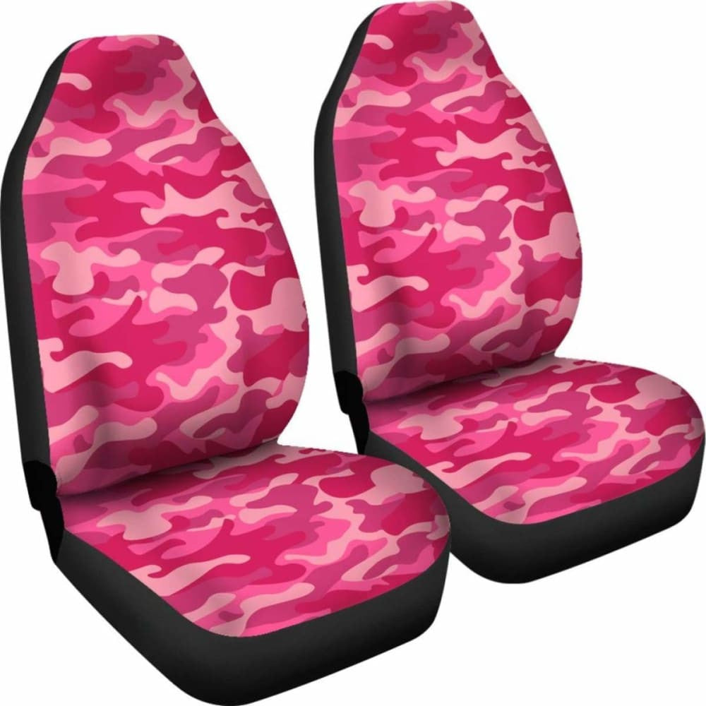 Pink Camo Car Seat Cover