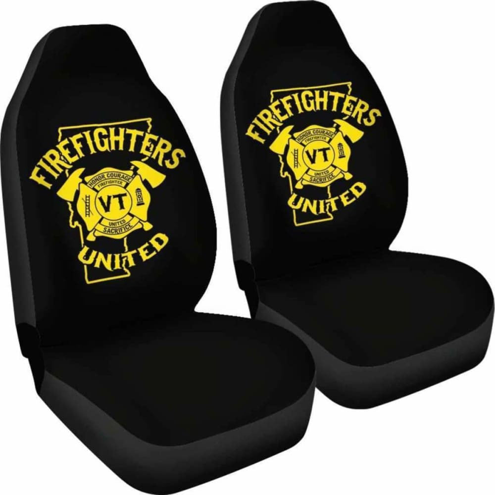 Vermont Firefighters United Car Seat Covers Amazing Gift