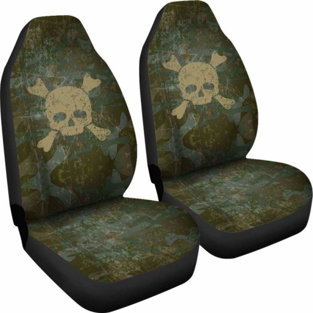 Skull & Crossbones Car Seat Covers (Set of)