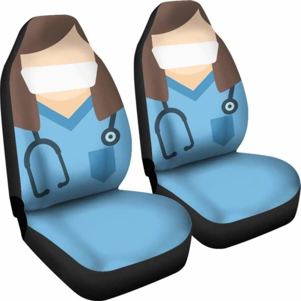 Nurse Art Custom Car Seat Covers