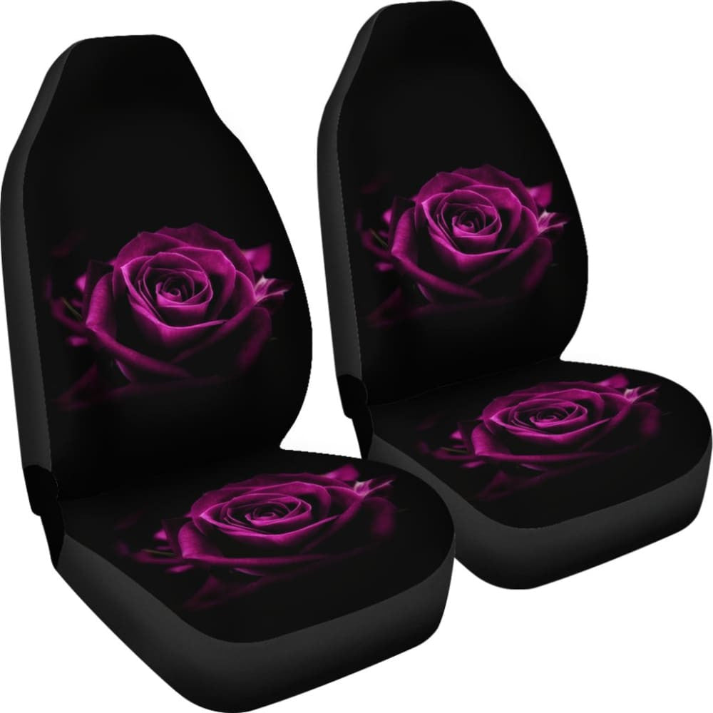 Most Beautiful Purple Roses Car Seat Covers