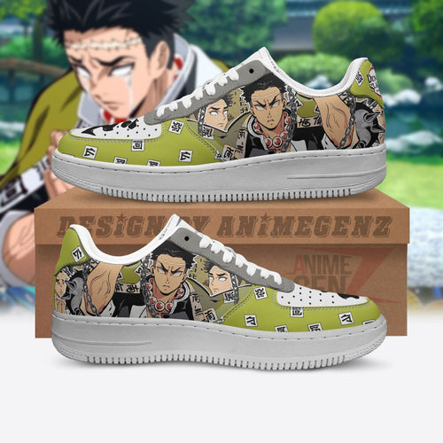 Gyomei Himejima Air Sneakers Demon Slayer Custom Anime Shoes