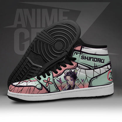 Demon Slayer JD Sneakers Kochou Shinobu Custom Anime Shoes