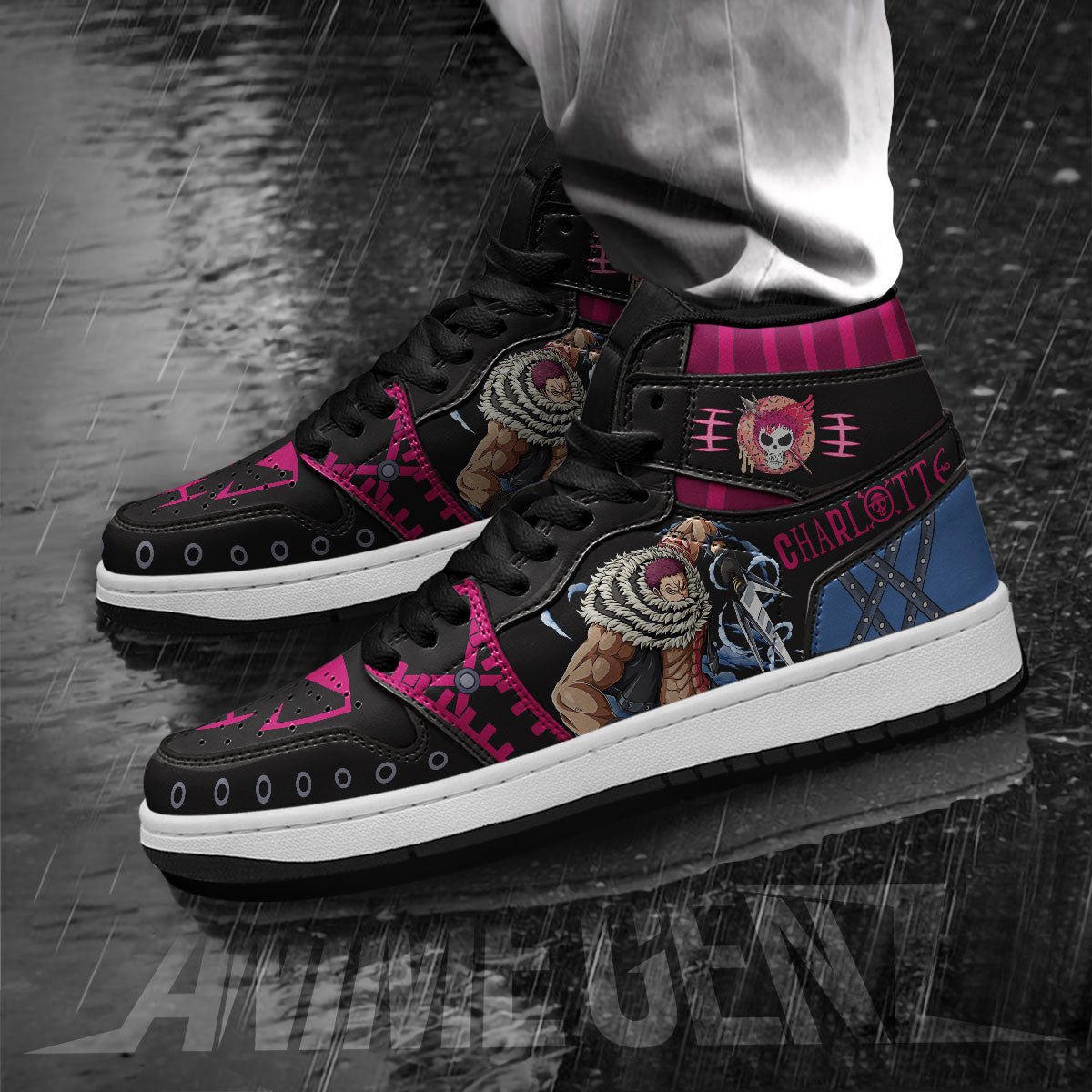 One Piece Charlotte Katakuri JD Sneakers Custom Anime Shoes