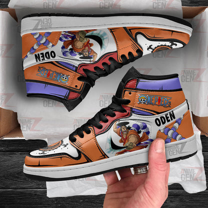 One Piece Kozuki Oden JD Sneakers Custom Anime Shoes