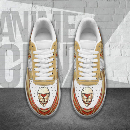 Attack On Titan Amored Titan Air Sneakers Custom Anime Shoes