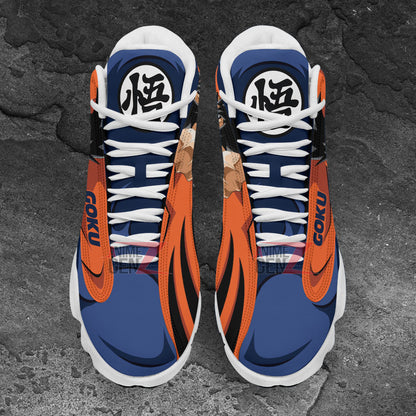 Dragon Ball Goku Air Jordan 13 Sneakers Custom Anime Shoes