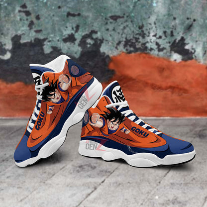 Dragon Ball Goku Air Jordan 13 Sneakers Custom Anime Shoes