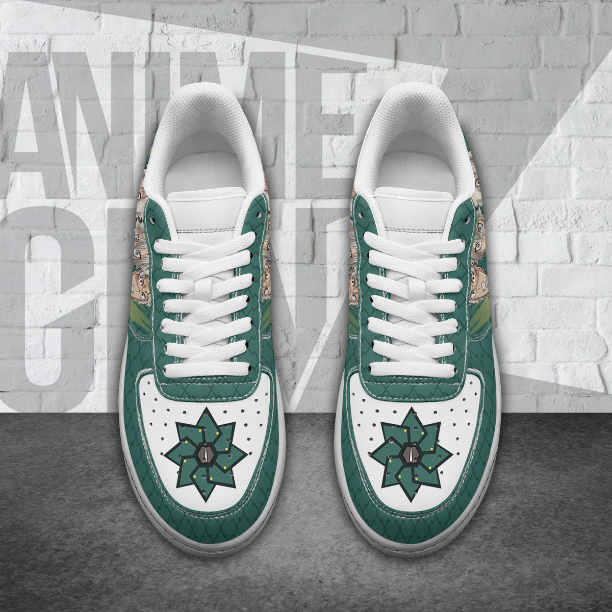 Demon Slayer Air Sneakers Sanemi Shinazugawa Custom Anime Shoes