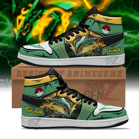 Pokemon Rayquaza JD Sneakers Custom Anime Shoes