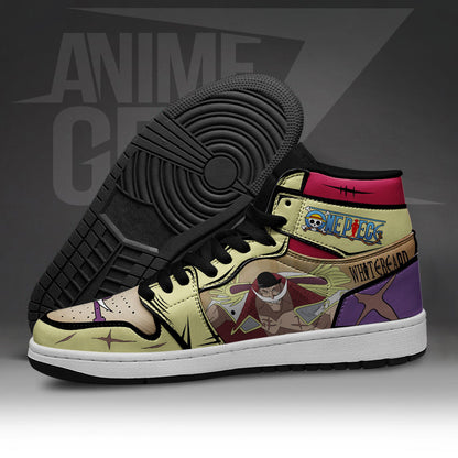 One Piece Edward Newgate Whitebeard JD Sneakers Custom Anime Shoes