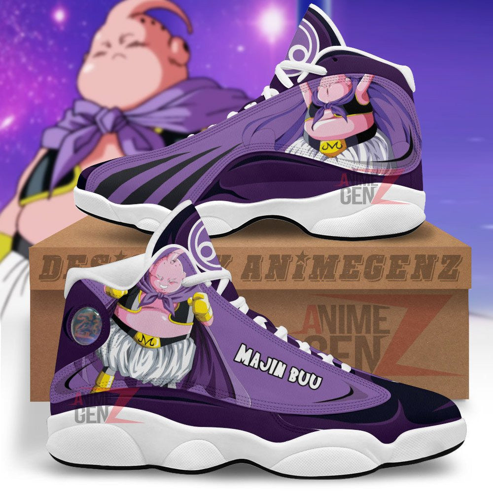 Dragon Ball Majin buu Air Jordan 13 Sneakers Custom Anime Shoes