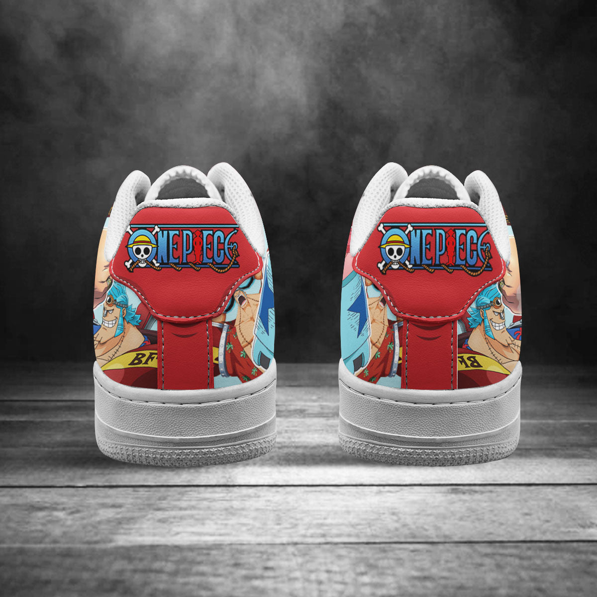 One Piece Franky Air Sneakers Custom Anime Shoes