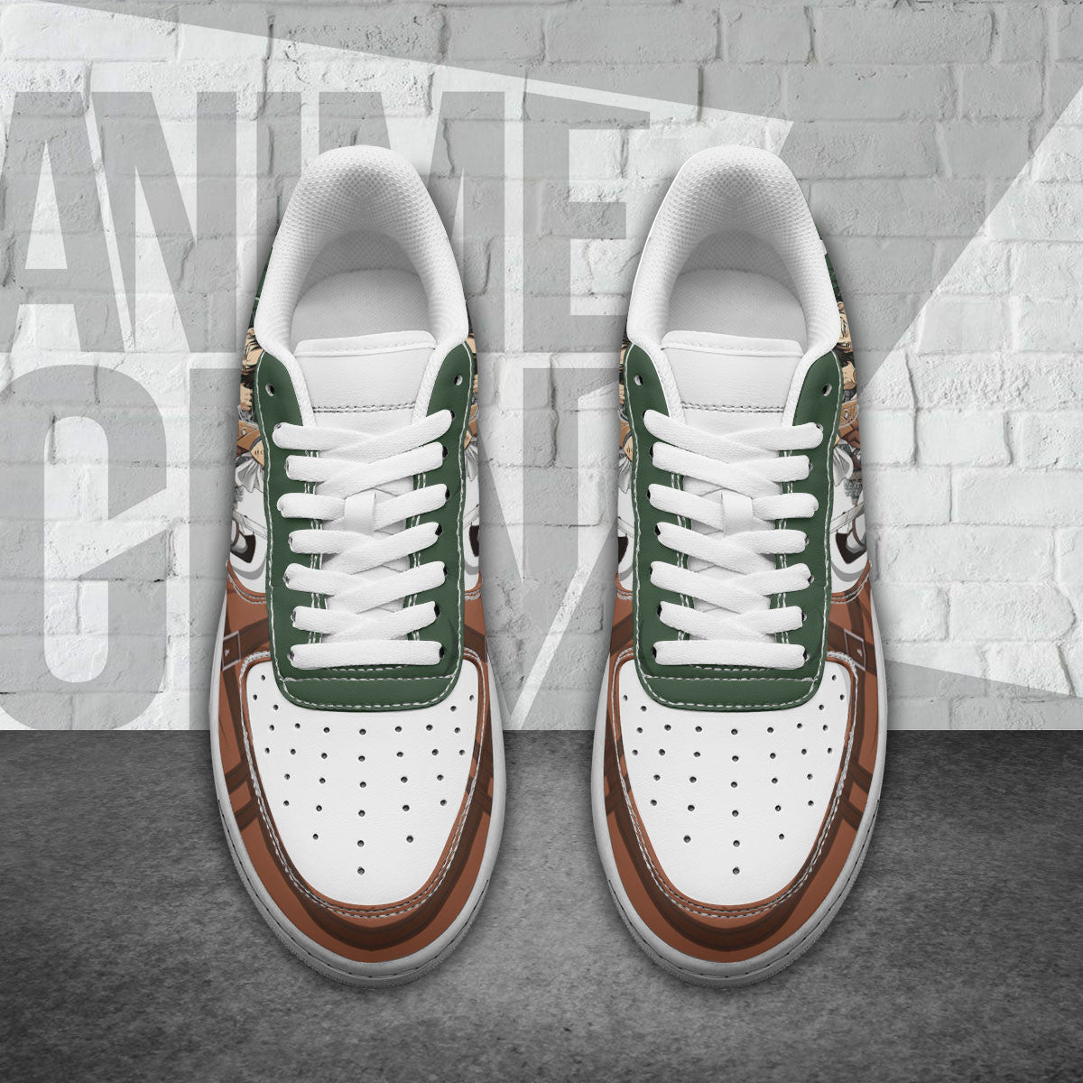Attack On Titan Levi Ackermann Air Sneakers Custom Anime Shoes