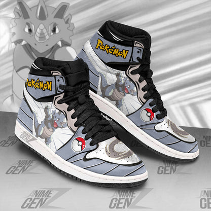 Pokemon Rhydon JD Sneakers Custom Pokemon Anime Shoes