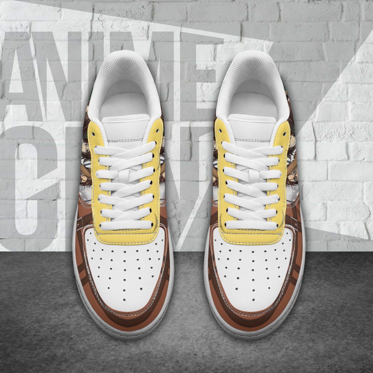 Attack On Titan Hange Zoe Air Sneakers Custom Anime Shoes