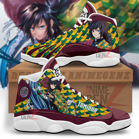 Demon Slayer JD13 JD Sneakers Giyu Tomioka Custom Anime Shoes