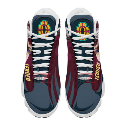 Demon Slayer Air JD13 Sneakers Uzui Tengen Custom Anime Shoes