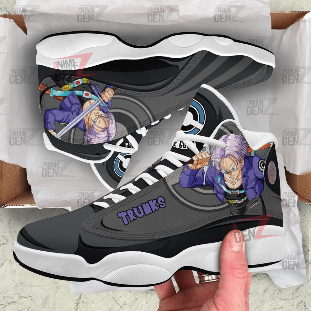 Dragon Ball Trunks Air Jordan 13 Sneakers Custom Anime Shoes