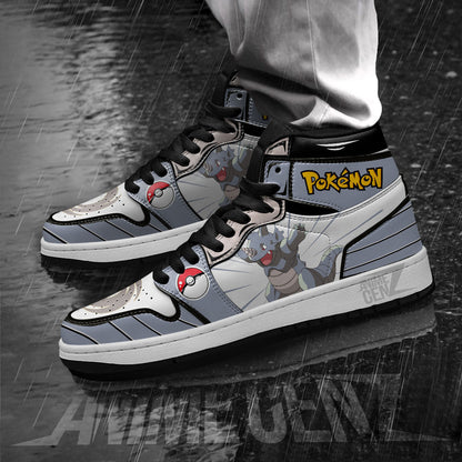 Pokemon Rhydon JD Sneakers Custom Pokemon Anime Shoes