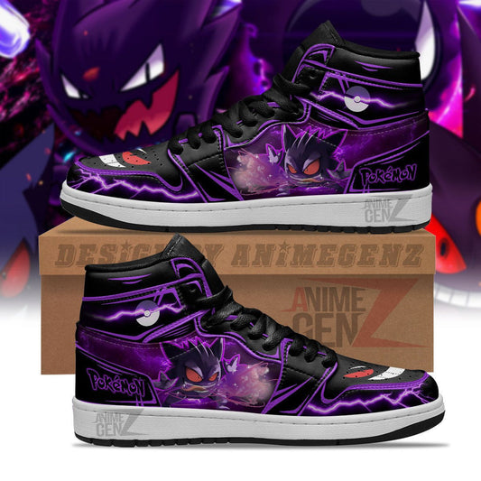 Pokemon Gengar JD Sneakers Custom Anime Shoes