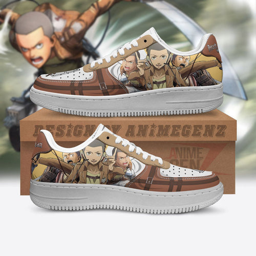 Attack On Titan Connie Air Sneakers Custom Anime Shoes