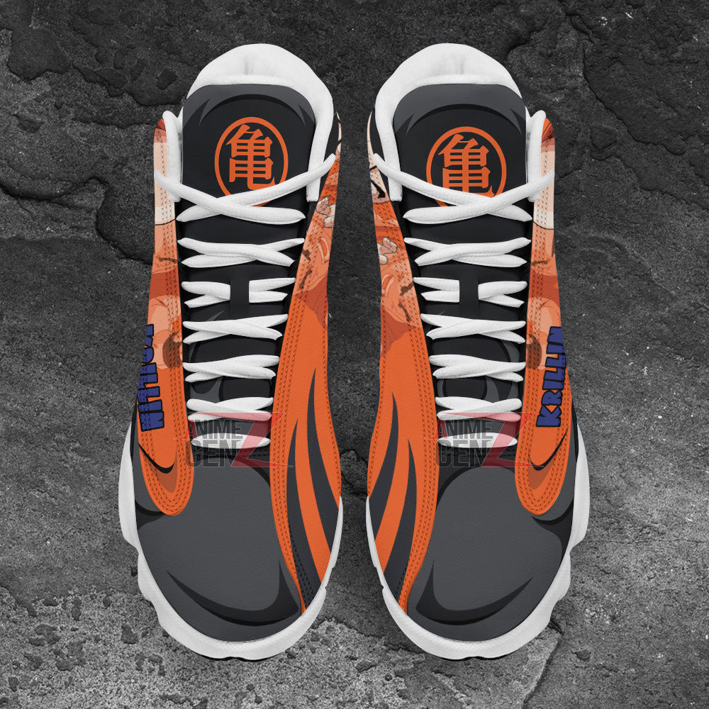 Dragon Ball Krillin Air Jordan 13 Sneakers Custom Anime Shoes
