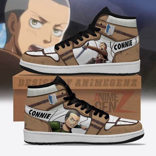 Attack On Titan JD Sneakers Connie Springer Custom Anime Shoes