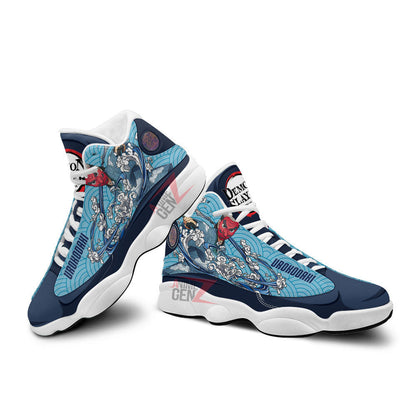 Demon Slayer JD 13 Sneakers Sakonji Urokodaki Air Jordan 13 Custom Anime Shoes