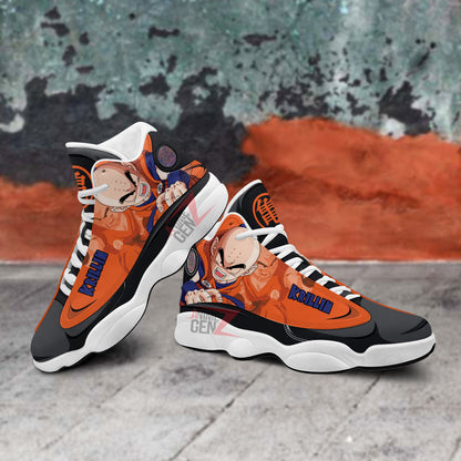 Dragon Ball Krillin Air Jordan 13 Sneakers Custom Anime Shoes