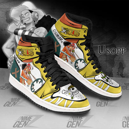 One Piece Usopp JD Sneakers Custom Anime Shoes