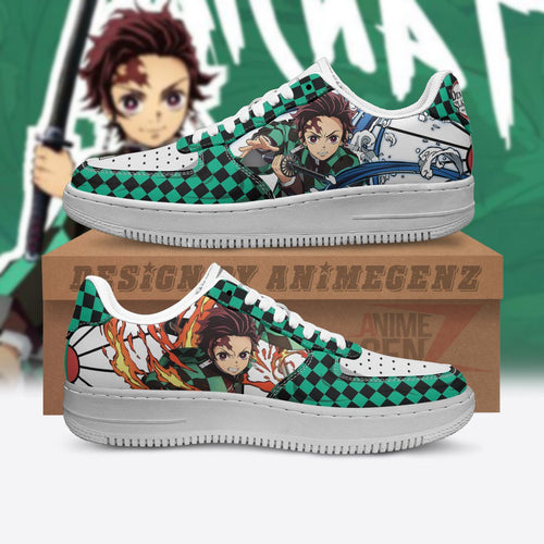 Demon Slayer Tanjiro Air Sneakers Custom Anime Shoes