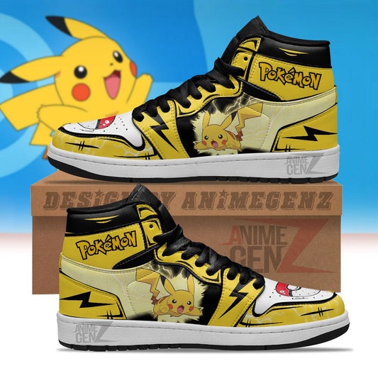 Pikachu JD Sneakers Pokemon Custom Anime Shoes