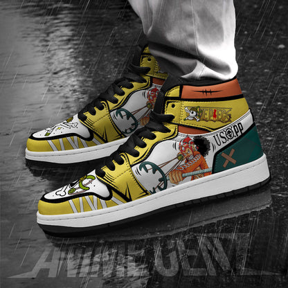 One Piece Usopp JD Sneakers Custom Anime Shoes