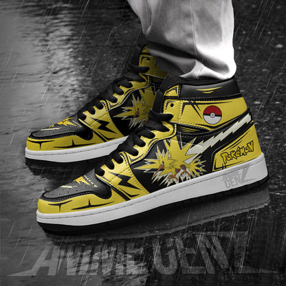 Pokemon Zapdos JD Sneakers Custom Anime Shoes