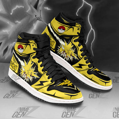 Pokemon Zapdos JD Sneakers Custom Anime Shoes