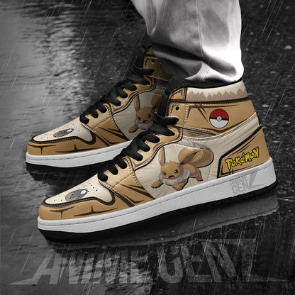 Pokemon Eevee JD Sneakers Custom Anime Shoes