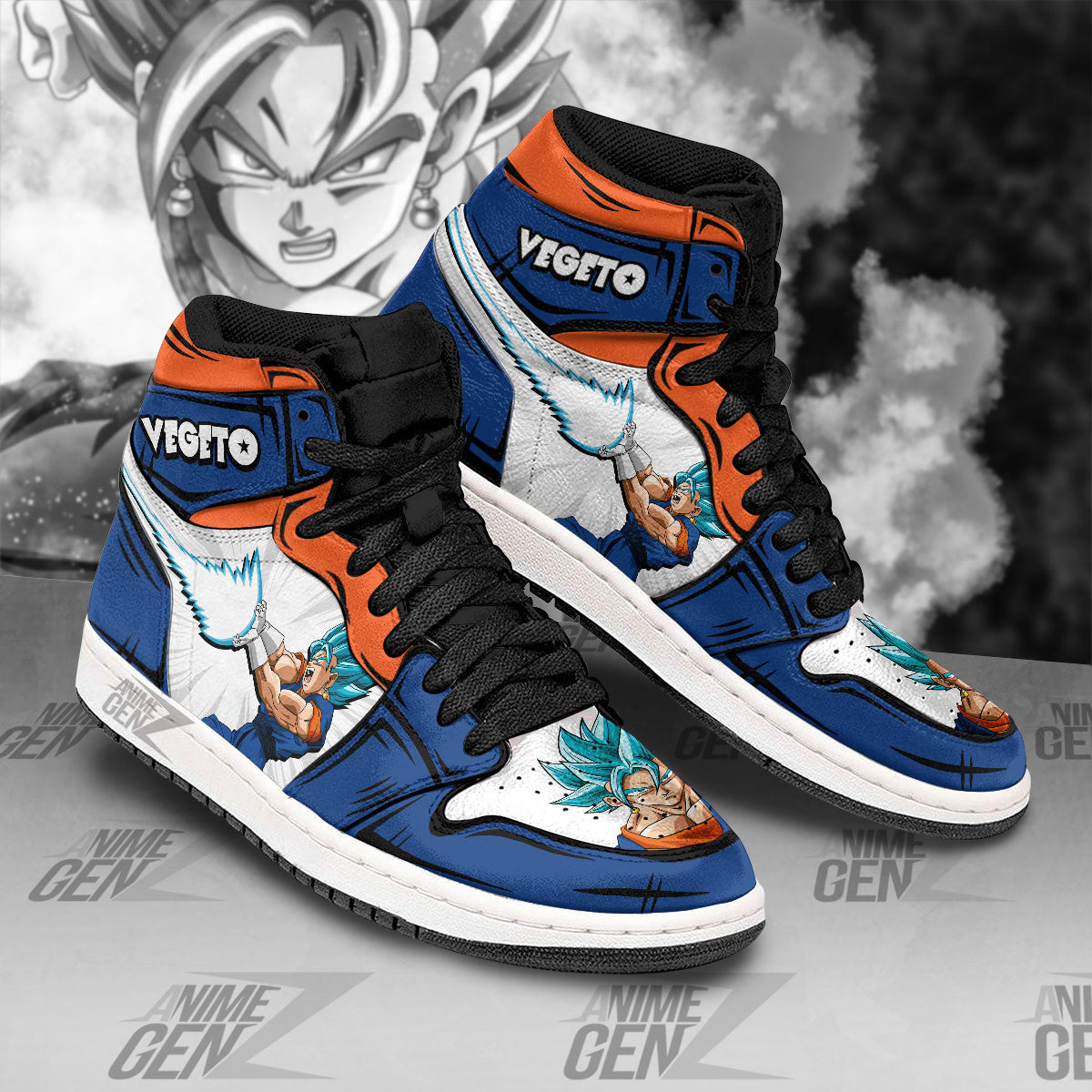 Dragon Ball Trunks JD Sneakers Custom Anime Shoes