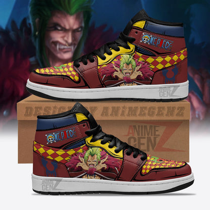 One Piece Bartolomeo JD Sneakers Custom Anime Shoes