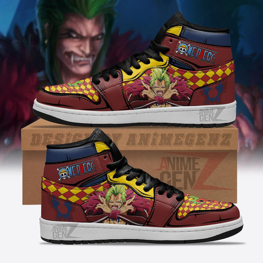 One Piece Bartolomeo JD Sneakers Custom Anime Shoes