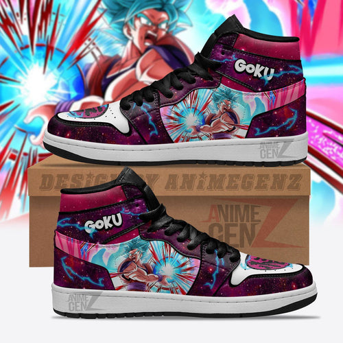 Dragon Ball Son Goku Kaio-ken JD Sneakers Custom Anime Shoes
