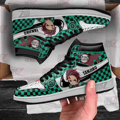 Demon Slayer Tanjiro JD Sneakers Custom Anime Shoes